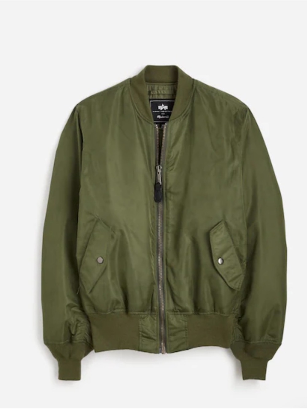 Madewell + Alpha Industries Flight Jacket - Picture 3 of 8